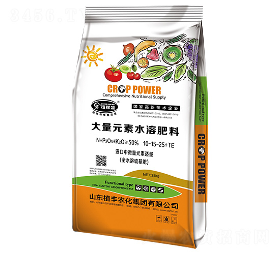 25kg����Ԫ��ˮ�ܷ���10-15-25+TE-ֲ��ʢ-ֲ��ũ��