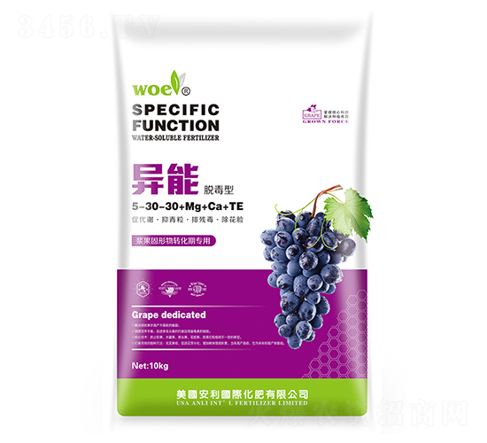 �����Ѷ��ʹ���Ԫ��ˮ�ܷ���5-30-30+Mg+Ca+TE-�ֶ���ҵ