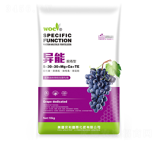 �����Ѷ��ʹ���Ԫ��ˮ�ܷ�5-30-30+Mg+Ca+TE-�ֶ���ҵ