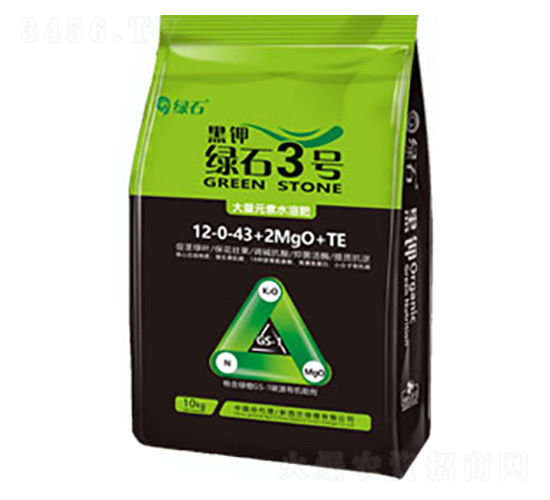 ����Ԫ��ˮ�ܷ���12-0-43+2MgO+TE-��ʯ3��-�����ҵ