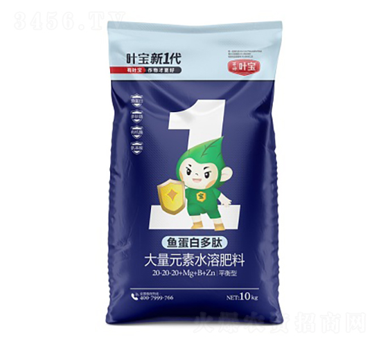 �㵰�׶��Ĵ���Ԫ��ˮ�ܷ�20-20-20��10kg��-��Ҷֲ��