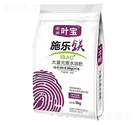 �߼��ʹ���Ԫ��ˮ�ܷ���12-8-40+0.2MgO��20kg��+TE-ʩ��þ-��Ҷֲ��