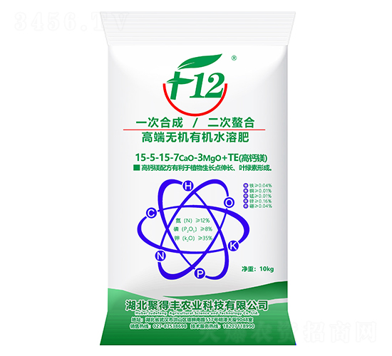 �߶��޻��л�ˮ�ܷ���15-5-15-7CaO-3MgO+TE-�۵÷�ũҵ