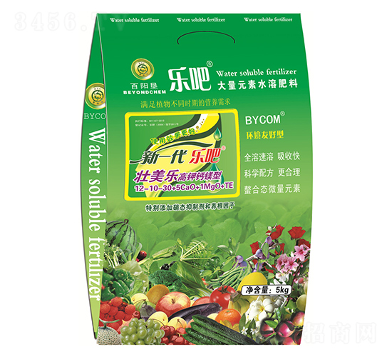 5kg�߼ظ�þ�ʹ���Ԫ��ˮ�ܷ�12-10-30+5CaO+2MgO+TE-�ְ�׳����-������