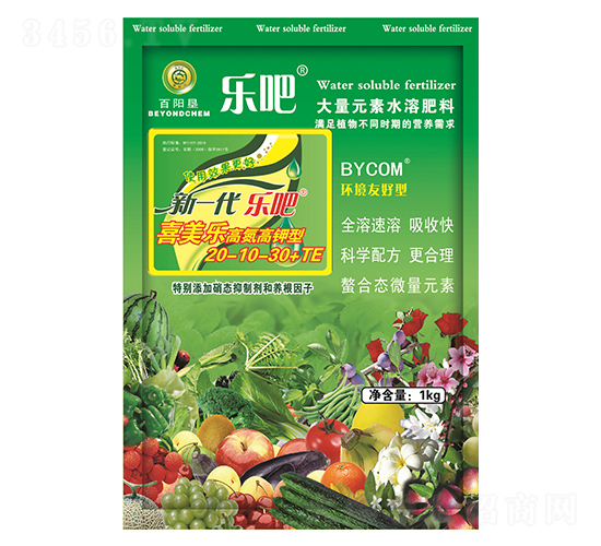 1kg�ߵ��߼��ʹ���Ԫ��ˮ�ܷ�20-10-30+TE-�ְ�ϲ����-������