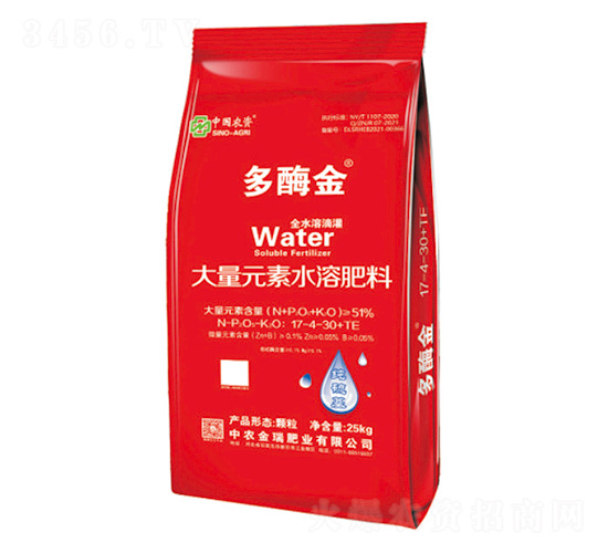 25kg����Ԫ��ˮ�ܷ���17-4-30+TE-��ø��-��ũ����