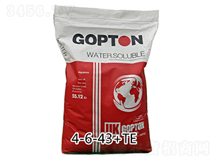 Ӣ��ԭ�����ڹ������ַ��ϴ���Ԫ��ˮ�ܷ�4-6-43+TE-��ɪ��