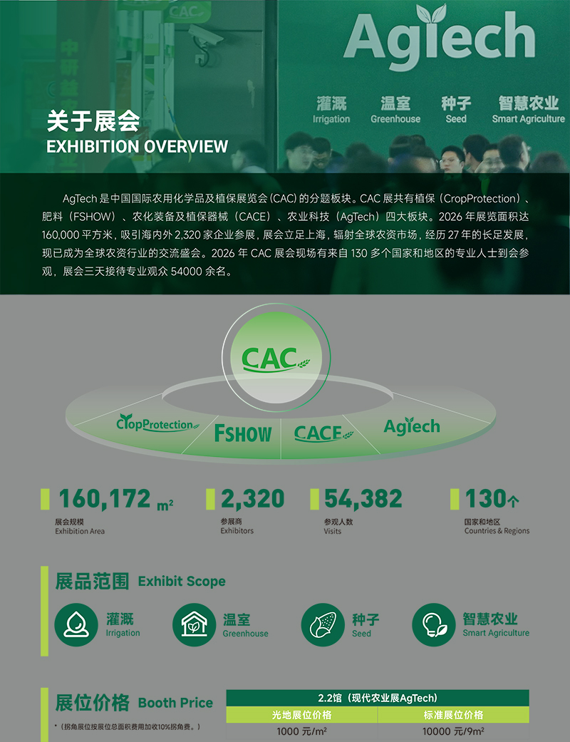 第二十六届中国国际农用化学品及植保展览会(CAC2027) 第二十六届中国国际农用化学品及植保展览会(CAC2027)