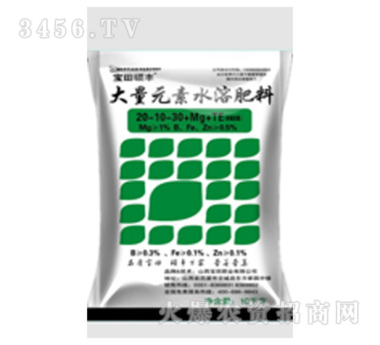 ����˶��-����Ԫ��ˮ�ܷ���20-10-30+Mg+TE