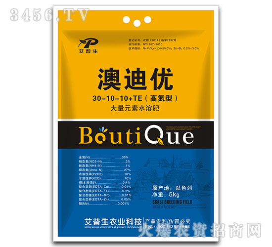 �ߵ��ʹ���Ԫ��ˮ�ܷ�30-10-10+TE-�ĵ���-������