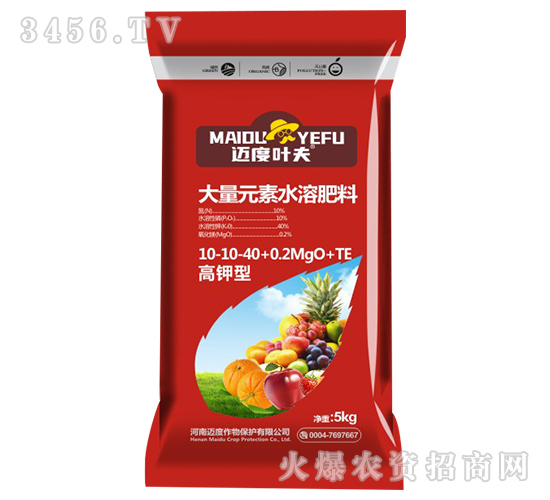 �߼��ʹ���Ԫ��ˮ�ܷ���10-10-40+0.2MgO+TE-����Ҷ��