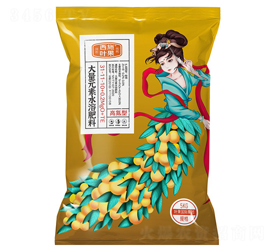 5kg�ߵ��ʹ���Ԫ��ˮ�ܷ���31-11-10+0.2MgO+TE-��ʩҶ��