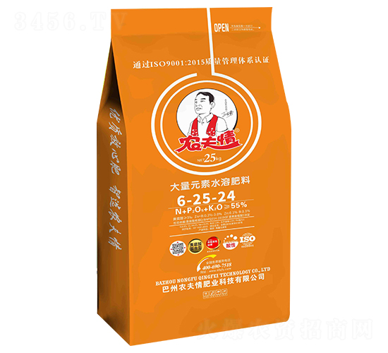 25kg����Ԫ��ˮ�ܷ���6-25-24-ũ����