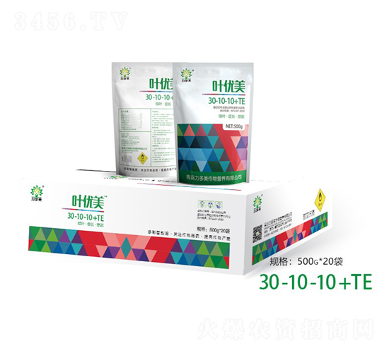 500g�ߵ��ʹ���Ԫ��ˮ�ܷ���30-10-10+TE-Ҷ����-ũʥ��
