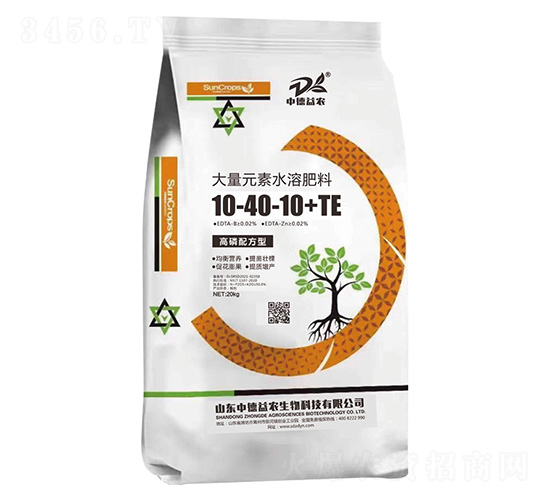 20kg�����䷽�ʹ���Ԫ��ˮ�ܷ���10-40-10+TE-�е���ũ