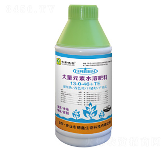 1000ml����Ԫ��ˮ�ܷ���13-0-46+TE-��������