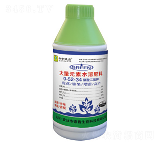 1000ml����Ԫ��ˮ�ܷ���0-52-34+TE-��������
