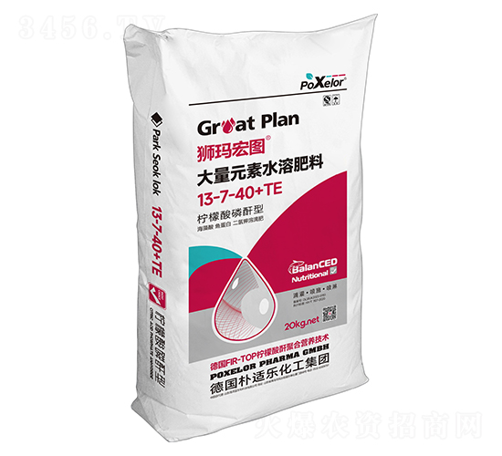 20kg����Ԫ��ˮ�ܷ���13-7-40+TE-ʨ���ͼ-������