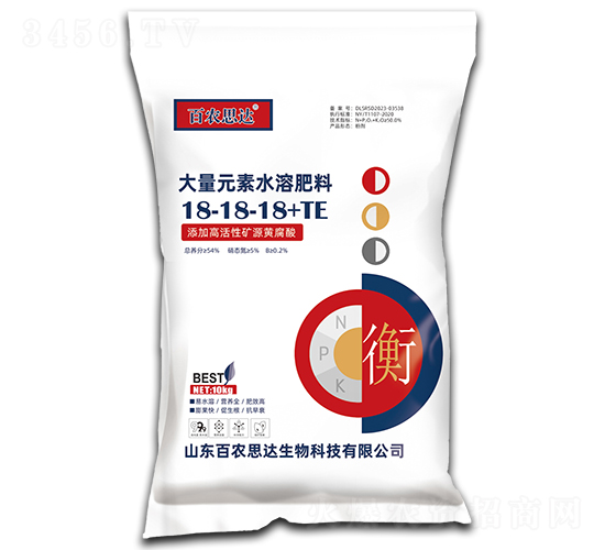 10kg����Ԫ��ˮ�ܷ���18-18-18+TE-��ũ˼��