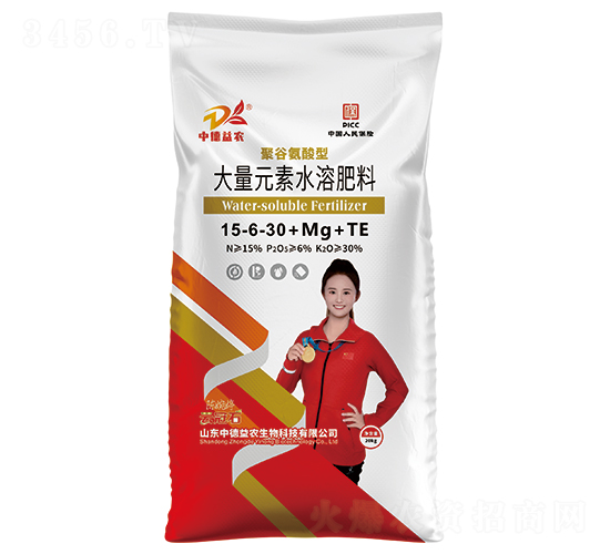 �۹Ȱ����ʹ���Ԫ��ˮ�ܷ���15-6-30+Mg+TE-�ƹ�ʯ-�е���ũ